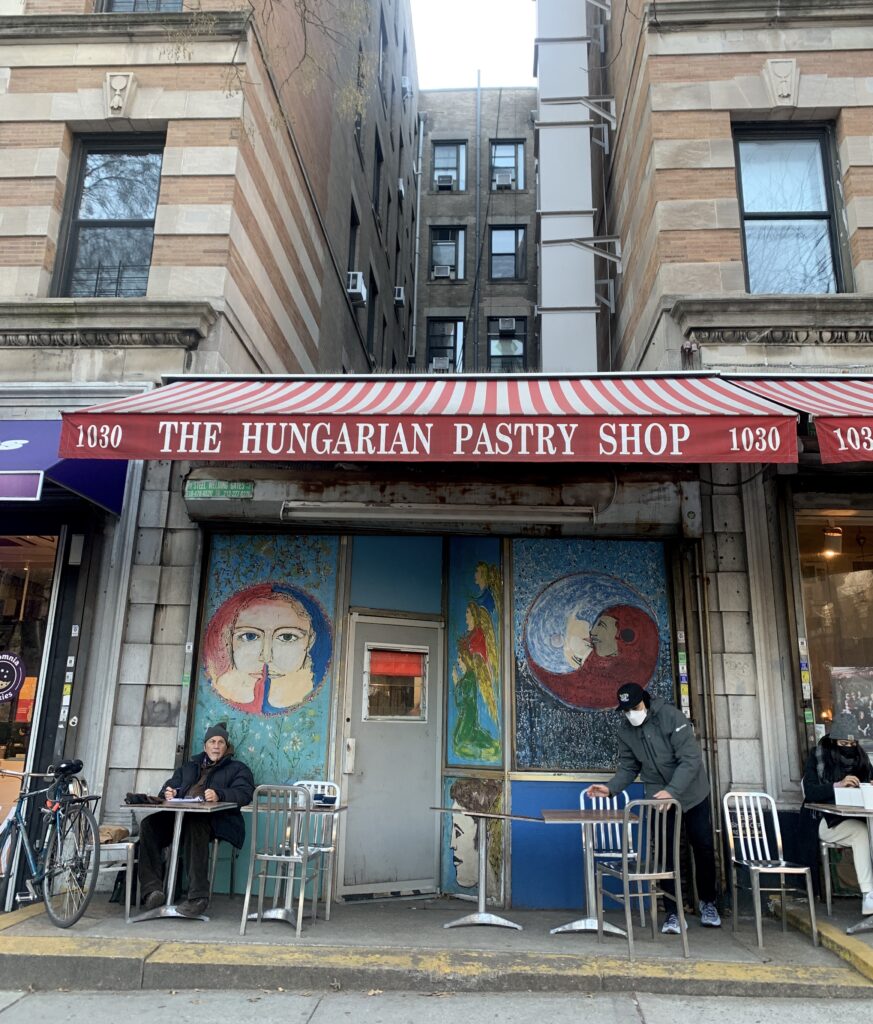 Bakery storefront mural 