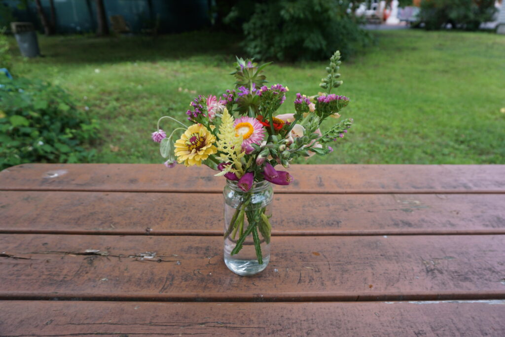 flowers in vase