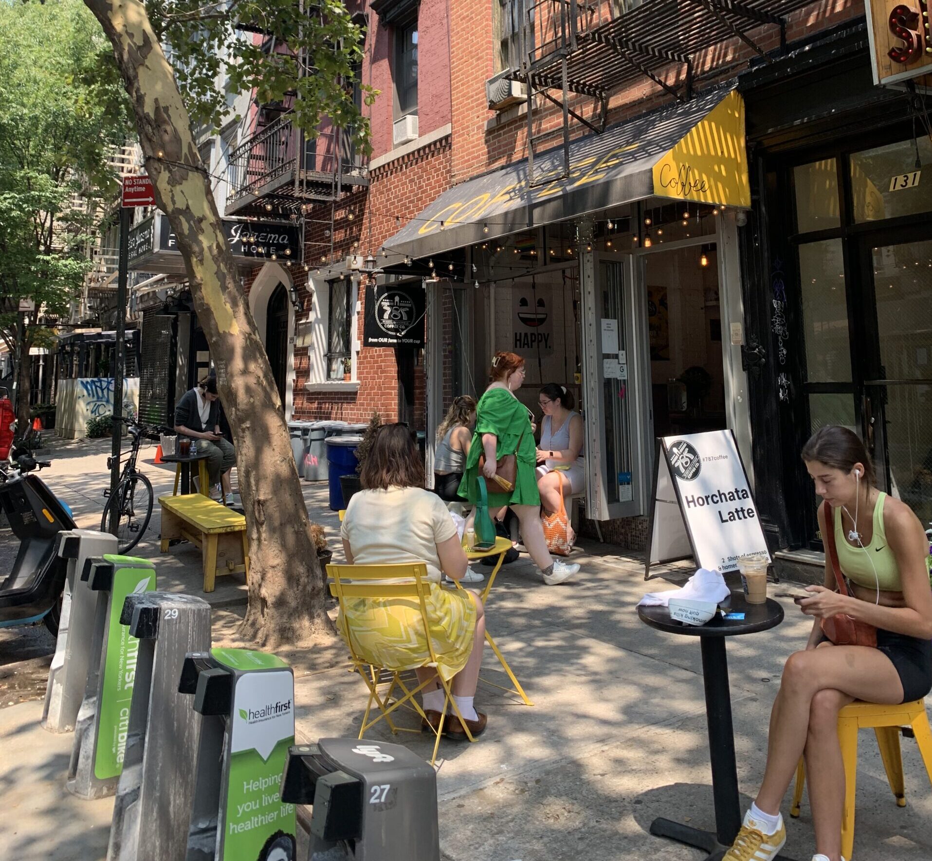 East Village street scene