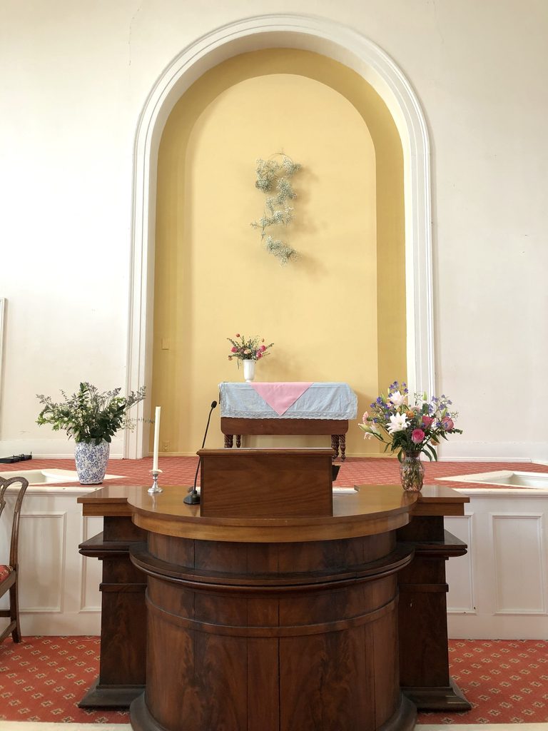 Celebration of life floral arrangements and intentional design.